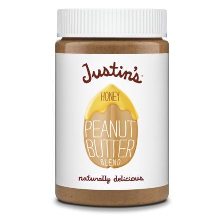 JUSTINS Jar Honey Peanut Butter 16 oz., PK12 78464